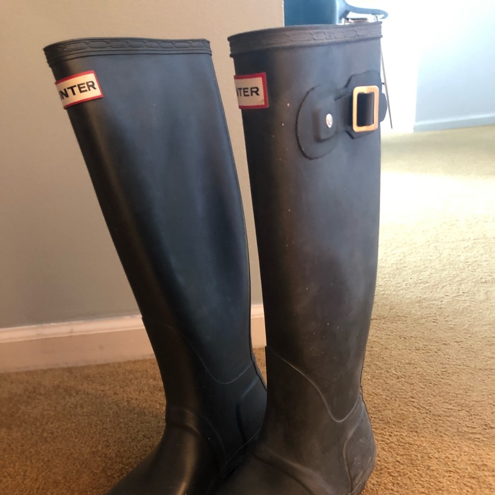 Hunter rain boots